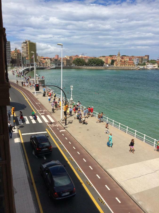 Vivienda En Gijon Frente Al Mar Gijón Exterior foto